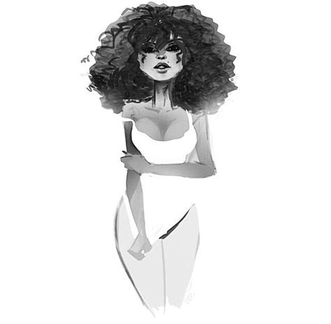 black art curly hair black love art black girls rock black girl art black is beautiful