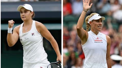 Wimbledon Live Streaming Ash Barty Vs Angelique Kerber Women S Semifinal When And Where