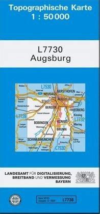 Augsburg haunstetterstraße ist liegt in bismarckviertel. Topographische Karte Bayern Augsburg - buecher.de
