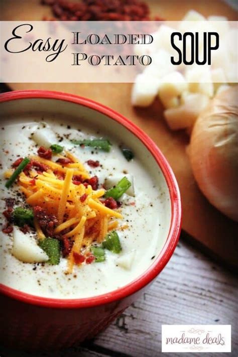 Easy Loaded Potato Soup Recipe You Can Make Quickly
