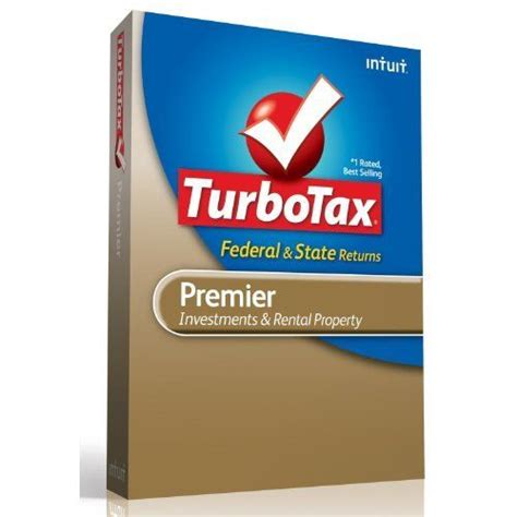 Turbotax Premier Federal E File State Old Version By Intuit