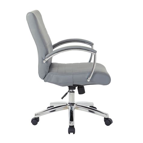 Officestar Worksmart Fl92011c Series Faux Leather Low Back Conference