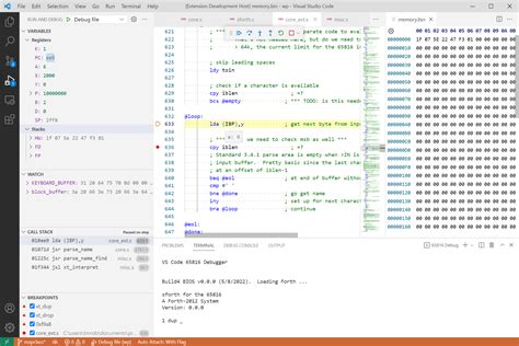 Github Tmr4db65xx Vs Code Assembly Language Debugger For The 65c02