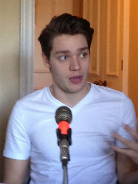 dom doing interviews dominic sherwood photo 36577413 fanpop