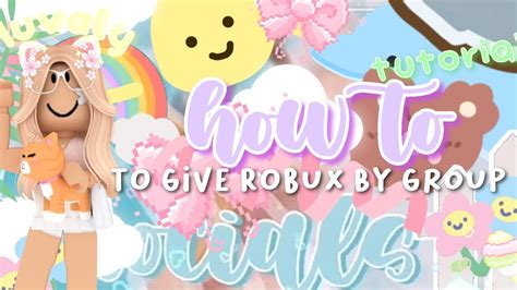How To Give Out Robux Only Using Roblox Payouts Tutorial Step By Step