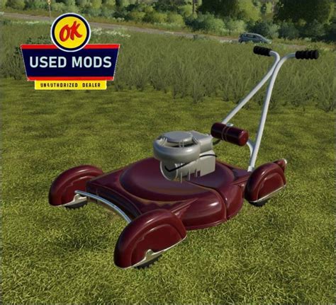 Fs19 Vintage Push Mower V10 Farming Simulator 19 17 22 Mods Fs19