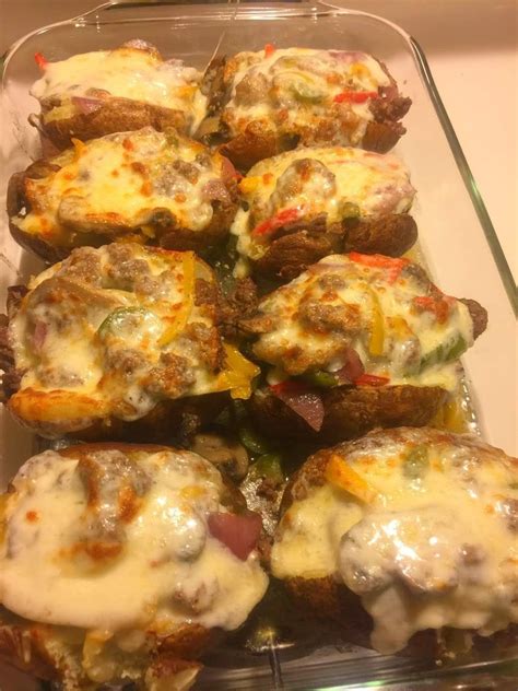 Serve with mashed potatoes and green beans. Pin by Teresa Isgrigg on Appetizers | Philly cheese steak ...