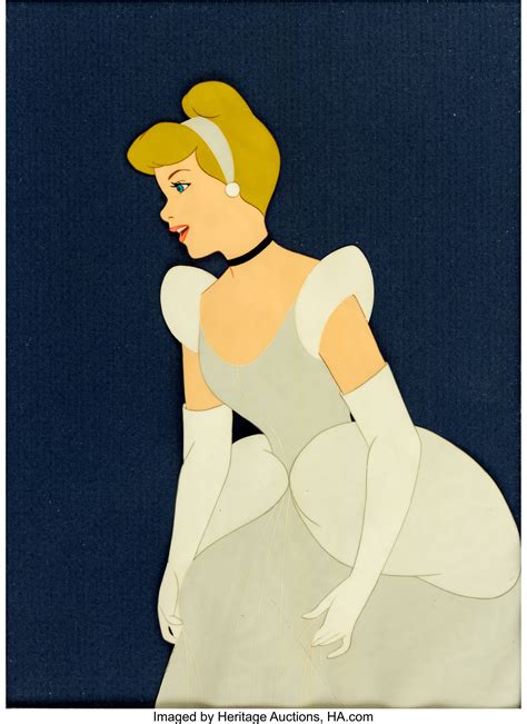 Cinderella Production Cel Walt Disney 1950 Animation Art Lot