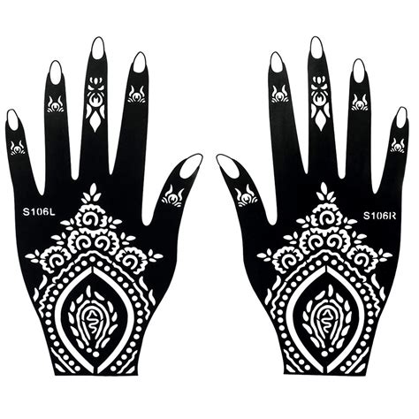 Henna Tattoo Stencils Design Ebook Fashion Henna Tattoo Stencil