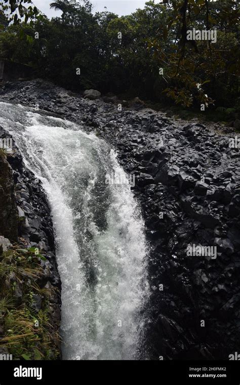 Pailón Del Diablo Waterfall In Río Verde Stock Photo Alamy