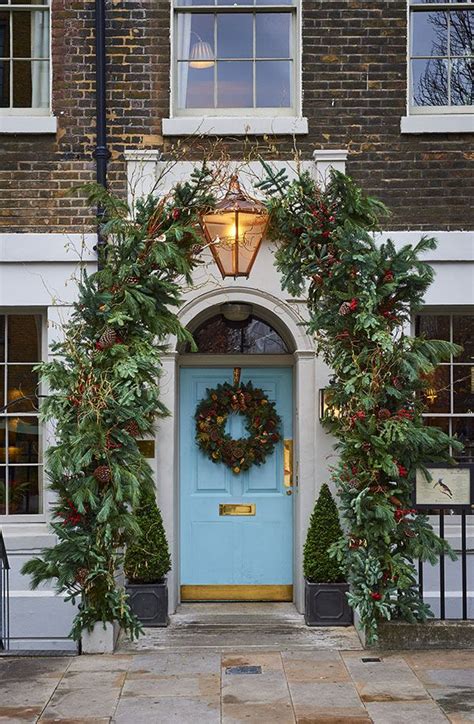 Christmas Arch By Mcqueens Flowers At The Zetter Townhouse Clerkenwell
