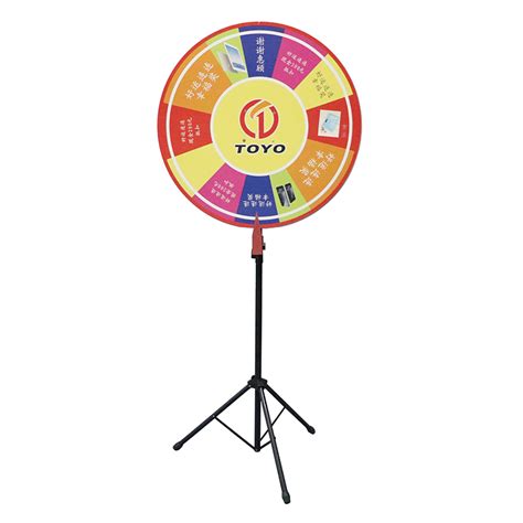 Guangzhou Fortune Wheel Of Fortune Tripod Lucky Stand Promotional