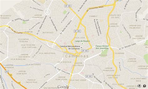 Map Of Campinas