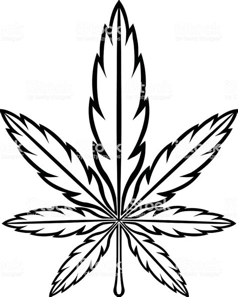 Pot Leaf Drawing Step By Step Free Download On Clipartmag