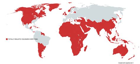 Map Of The British Empire If It Was Made By Rimaginarymaps