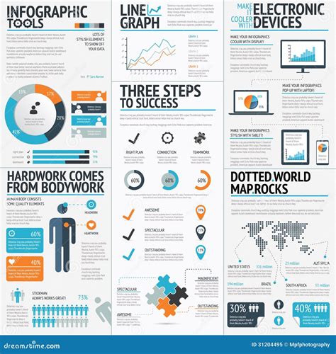 Big Set Of Infographic Elements Vector Eps10 Royalty Free Stock Photo