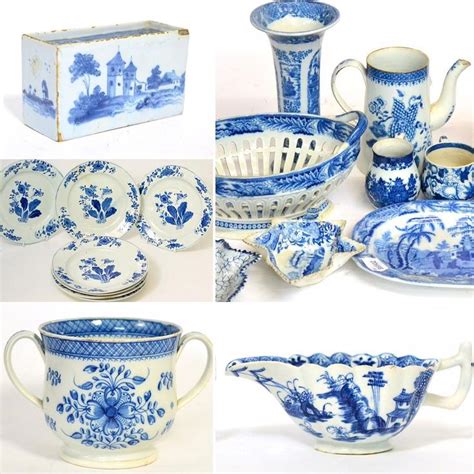 Pretty And Perennially Popular Blue And White Ceramics Up For Auction