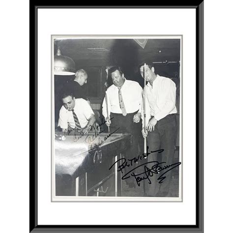 The Hustler Paul Newman Jackie Gleason Signed Movie Photo