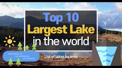 Largest Lakes In The World Map