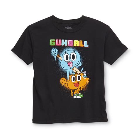 Check prices, availability, deals & discounts. Cartoon Network Boy's Graphic T-Shirt - Gumball
