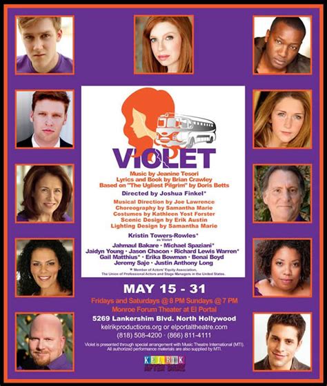 Violet tells the story of a young woman's journey, both physically and emotionally, as she travels from spruce pine, nc to tulsa, ok in order to find an televangelist preacher whom she. VioletReviews