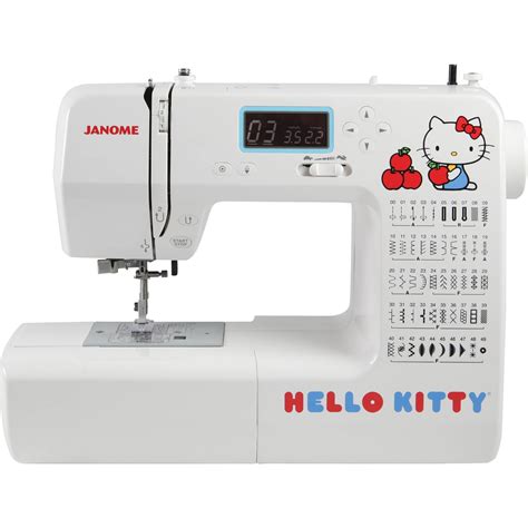 Janome 18750 Hello Kitty Computerized Sewing Machine With 50 Stitches