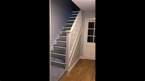 Automatic Stair Lights For A 12 Step Staircase Youtube