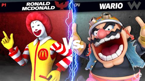 Ronald Mcdonald Non Dlc Super Smash Bros Ultimate Mods