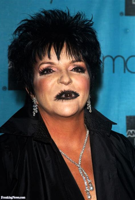 Liza Minelli Eye Mouth Pictures Freaking News