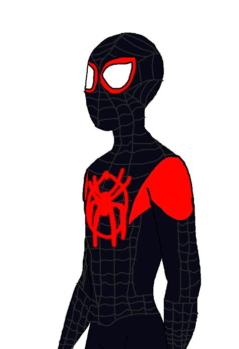 Spider Man Miles Morales Into The Spider Verse By Alvaxerox On Deviantart