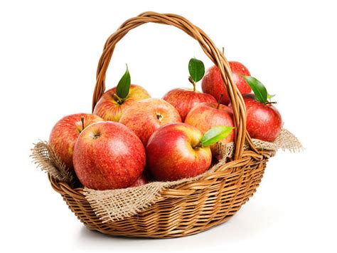 Basket Of Apples Pictures Images And Stock Photos Istock