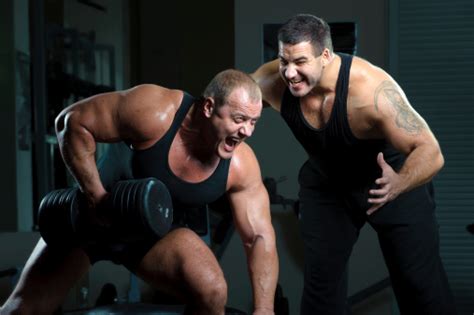 Two Bodybuilders Stock Photo Download Image Now Istock