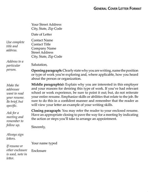Cover letter sample and template. Pin on CVs