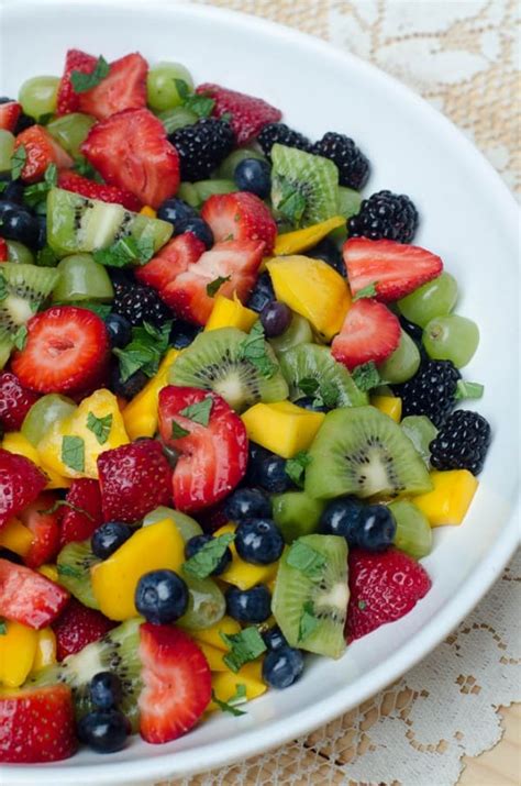 Fruit salad recipe easter dinner recipes. Fruit Salad with Sweet Lime Dressing | Valerie's Kitchen