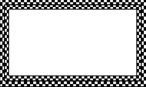 Checkered Border Clip Art