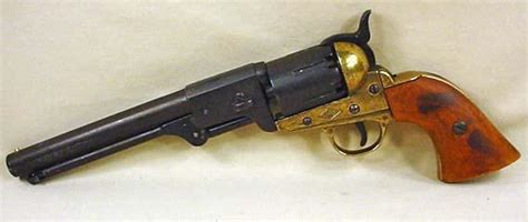 Civil War Replica Cap And Ball Revolver Display Pl