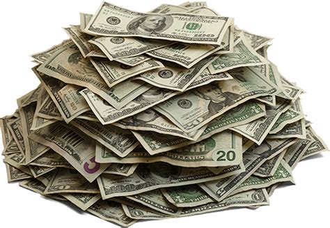 Pile Of Cash Money Transparent Png Stickpng