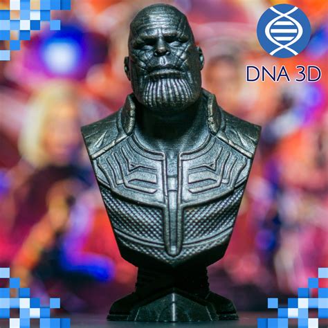 Busto Thanos Impressão 3d Plástico Ecológico Pla No Elo7 Dna 3d