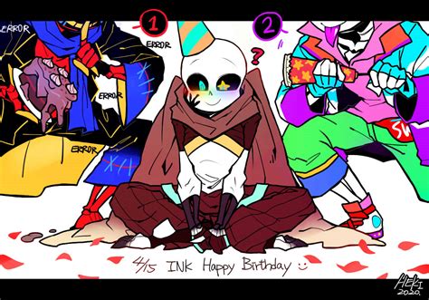 Heki is a major character and core ally from the popular домашнее задание паперджема | errorink/inkerror. Ink Sans Happy - Inktale Undertale Drawings Undertale ...