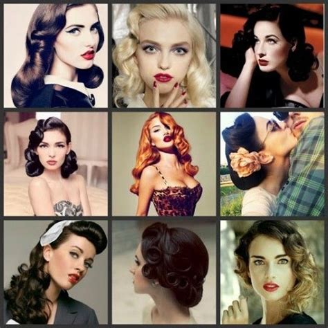 40s Hair Pinup Girl Absolutely Love The Pinup Look 40s