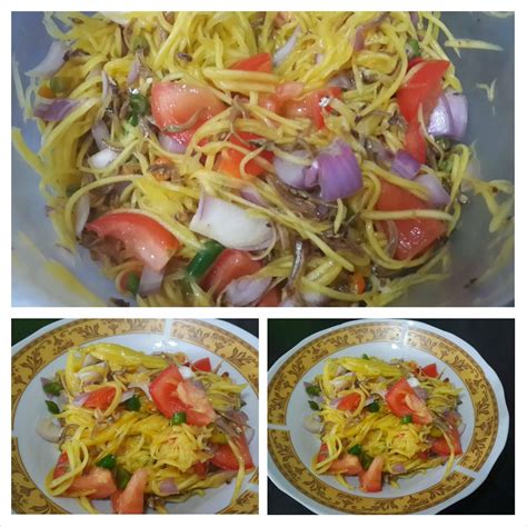 Pertama, biasa kalau kita tengok orang thai masak kerabu ni. Journey Of Life: Resepi : Kerabu mangga simple dan sedap