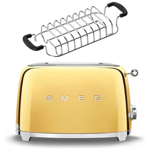 SMEG Toaster Wasserkocher Set Gold
