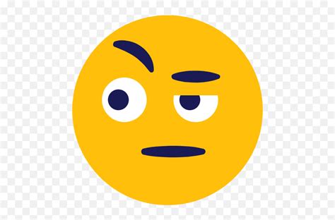 Emoji Mean Suspicious Icon Mean Emojisuspicious Emoji Free