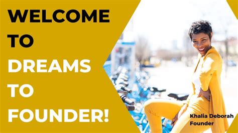 Welcome To Dreams To Founder Youtube