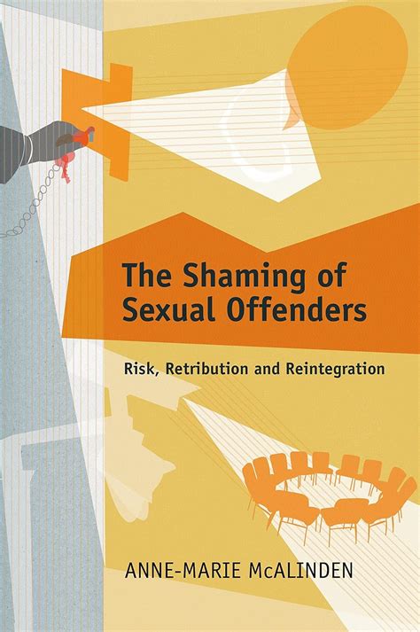 The Shaming Of Sexual Offenders By Mcalinden Anne Marie