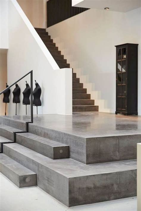 Stairs should be made in such a way that they can tolerate the outside conditions and resist other elements. 16 Super Cool Concrete Staircase Ideas | Home Improvements ...