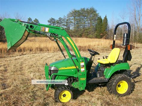 2010 John Deere 2305 4wd Diesel Compact Tractor 200cx Front Loader Only