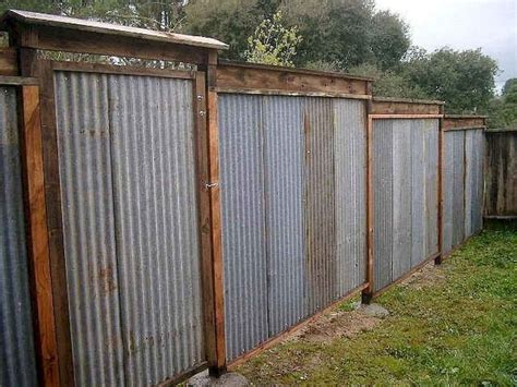 Incredible How To Build A Sheet Metal Fence Ideas