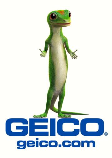 Geico Gecko Logo Brand Of The Month Geico Insurance