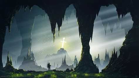 Excalibur Fantasy Art Artwork Sword Wallpapers Hd Desktop And Mobile